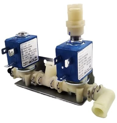 230V/120V Semi-Automatic Coffee Machine Solenoid Valve Assembly Valve Spare Parts, Compatible for Breville, Compatible for SAGE, 870/880 Replacement Parts(230V)