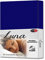 CelinaTex Luna Spannbettlaken 200 x 200 cm dunkel blau Polyester Bettlaken Mikrofaser Spannbetttuch