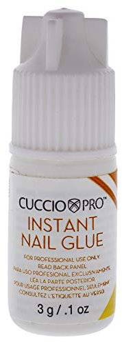 Cuccio Pro - Instant Nail Glue - for Women - Nail Glue - 0.1 oz 15601