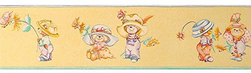 Tapeten Bordüre lustige Teddy´s