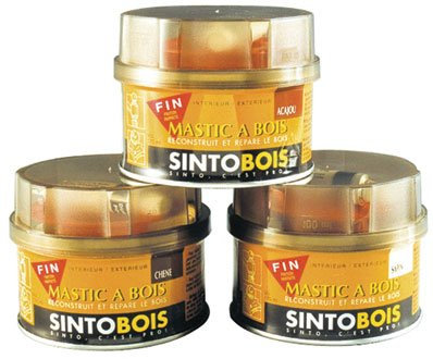 Sinto - Mastic a bois fin - Finition.Chêne - Cond. ml.500 -