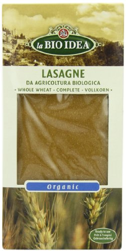 La Bio Idea Organic Whole Wheat Lasagne 250 g (Pack of 6)