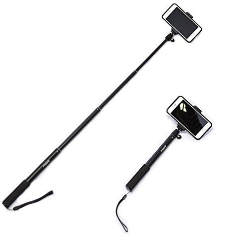 iStabilizer New Monopod Selfie Mount for iPhone, Tige Adaptateur pour Smartphone, Noir