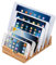 iCozzier® 6 Slots Bamboo Charging Station Stand Dock Multi Device Organizer for Small Laptops, iPhone X 8 7 6S 6Plus, iPad Mini 3 4, Samsung Galaxy S5 S6,Chrome Books, Smartphones & Tablets