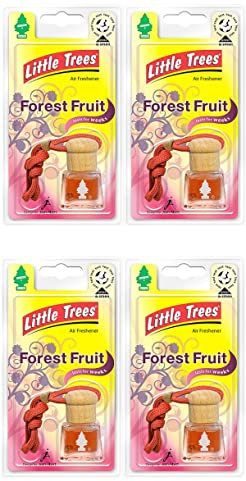 HP PFEFFERKORN_bundle 4X WUNDERBAUM DUFTFLAKON Forest Fruit Marvel Tree AIR FRESHENER Flask
