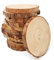 Holzscheiben 12 Stücke Holz Log Scheiben 9-10cm Unvollendete Holzkreise Ungebohrte Holzkreise ohne Loch für DIY Handwerk Holz-Scheiben Hochzeit Mittelstücke Weihnachten Dekoration Baumscheibe…