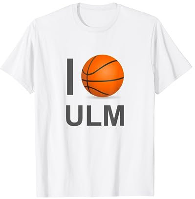 I Love Ulm Basketball TShirt für Ulmer an der Donau T-Shirt