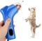 Pssopp Drôle Pet Traiter Lanceur Chien Nourriture Chiot Snack Feeder Distributeur Pet Formation Jouets Interactive Toys pour pour l'exercice et la Formation(Bleu)