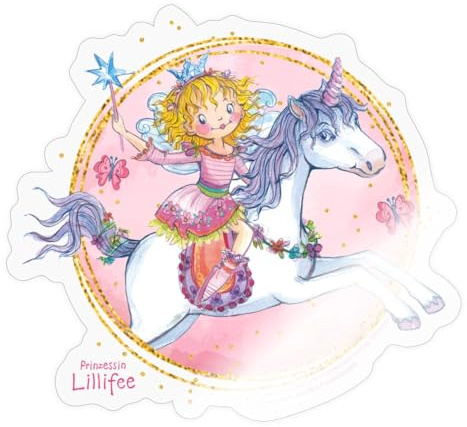 Prinzessin Lillifee Reitet Auf Einhorn Rosalie Sticker Aufkleber