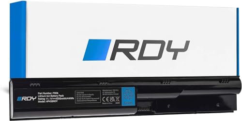 RDY Batterie PR06 633805-001 HSTNN-LB2R HSTNN-OB2R pour HP ProBook 4330s 4331s 4430s 4431s 4430 4446s 4540 4530s 4535s 4540s 4545s 4535 4530 4545 (Capacité: 4000 mAh 10.8V)