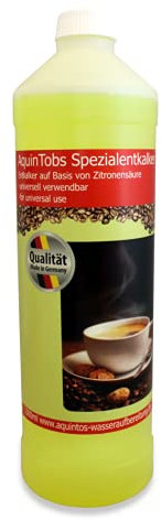 Spezialentkalker Flüssigentkalker für Kaffeemaschinen Wasserkocher Kaffeevollautomaten geeignet für Melitta Jura De'longhi