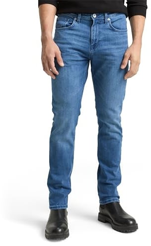 TOM TAILOR Herren Josh Regular Slim Jeans mit Coolmax®-Funktion