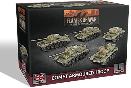Flames of War Comet Armoured Troop