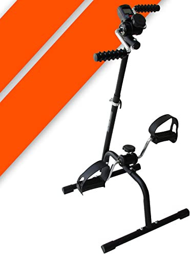 Bonplus BP | Minibike | Heimtrainer | Pedalizer für Arme und Beine | Übungen zu Hause | Einstellbare Intensität | rutschfeste Pedale | Senioren oder eingeschränkte Mobilität