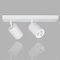 ZMH LED Deckenleuchte Weiß Deckenstrahler: GU10 Deckenlampe Spots 2 Flammig 350°Schwenkbar Deckenspots Modern Flurlampe Industrial Wandstrahler für Wohnzimmer Schlafzimmer Küche Ohne Leuchtmittel
