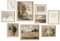 Vintage Wandkunst Dekor Rustikale Wanddekoration Ästhetische Bauernhaus Wandbilder Vase Blume Boho Leinwand Wandkunst Drucke Netural Wandkunst für Schlafzimmer Wohnzimmer Natur Landschaft Jasmin Baum