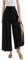 GRACE KARIN Damen Sommer Seite Split Wide Leg Hose Palazzo Hose mit Taschen Schwarz XL