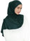 Lina & Lily Damen Instant Hijab Kopftuch Ready-To-Wear Modal Jersey (Dunkelgrün)
