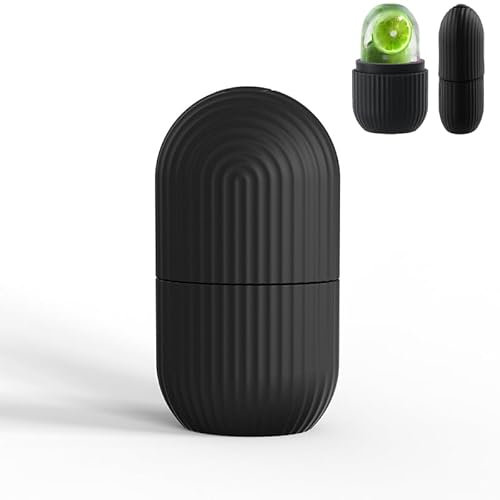 Lohill Ice Roller, Eisroller für Gesicht, Eisroller Gesicht Auge Massagegerät, Eis Gesichtsroller Silikon Wiederverwendbares, Facial Ice Face Roller für Pore Verkleinern, Falten Aufhellen, Hautpflege