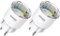 GHome Smart Enchufe Inteligente Smart Plug,Enchufes Inteligentes Temporizador Interruptor Wifi,Monitor de Energía, Compatible con Alexa y Google Home,Control de APP Remota,2500W,10A 2PCS white