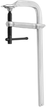 Schraubzwinge Set 4*F-Klemmen 300mm Legierter Stahl Holzbearbeitung Schienenklemmen Max 370KG Schwerlast Bar Klemmen Werkzeuge für Schweißen, Holzbearbeitung, Metallbearbeitung, DIY und Handwerk