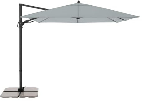 Doppler Pendelschirm Derby, 280 x 280 cm, hellgrau