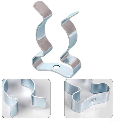 Ordnen Sie Ihren Arbeitsplatz Werkzeug Feder-Frottee-Clips für Garage und Hof-Organisation (25 mm)