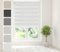 Caecus Day Night Zebra Roller Blind White 240cm x 160cm