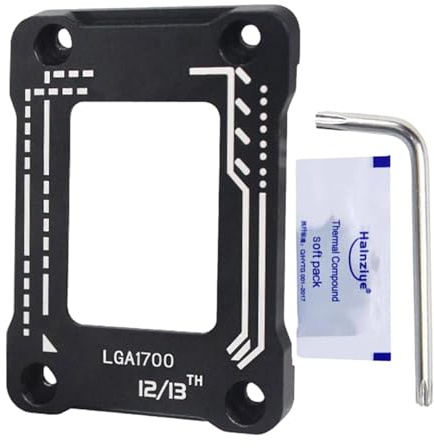 CPU Socket LGA1700, fibbia anti-piegatura in lega di alluminio, fibbia fissa resistente per CPU LGA1700 Sostituzione a contatto