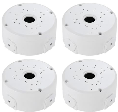 4 Pieces Camera Junction Box, Camera Junction Box, Waterproof Junction Box, Junction Box, Universal Junction Box, Security Cameras