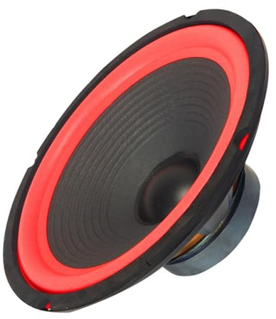 Hangsu Altavoces Woofer de 4 Ohm de 10 pulgadas, altavoz de subwoofer, sonido bajo, narradores de música, cine en casa, estanterías, altavoz de coche, subwoofer