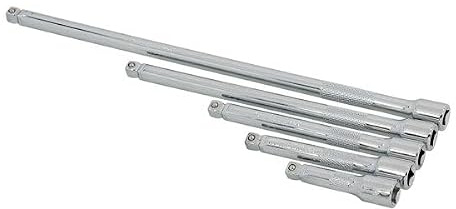 Neilsen CT1231 5pc 1/4in Drive Extension Bar Set Wobble End CR-V | 1/4in drive, Wobble end, Chrome Vanadium, 5-piece set, 50-225mm lengths