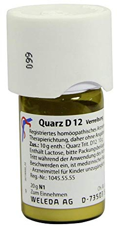 QUARZ D 12 Trituration 20 g
