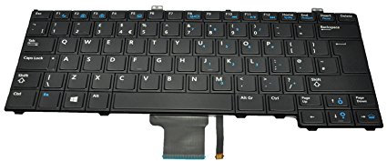 Dell 4380Y Backlit Keyboard 84 UK English - Latitude E7240 - (Spare Parts > Keyboard Laptop)