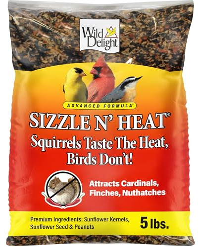 Wild Delight Sizzle N' Heat Bird Food, 5 lb (372050)