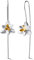 ✦ Regalo San Valentino Per Lei ✦ Springlight Orecchini Donna Argento 925 Eleganti orecchini a forma di orchidea Orecchini pendenti, gioielli unici fatti a mano per le idee regalo donna.