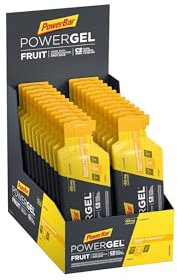 Powerbar - PowerGel Fruit - Mango Passionfruit - 24x41g - High Carb Energie Gel - Natrium - 50mg Koffein