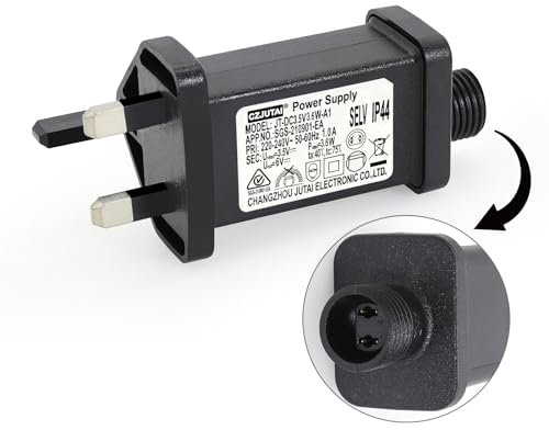 String Lights Indoor-Outdoor Power Adapter for CZJUTAI JT-DC3.5V3.6W /1.35W-E2-IP20 Christmas Lighting [U136]
