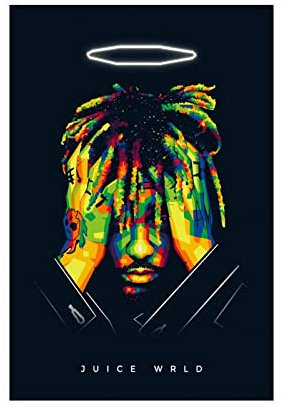 Legends Never Die Musikalbum Poster (9) Leinwand Poster Schlafzimmer Dekor Sport Landschaft Büro Zimmer Dekor Geschenk Unframe Stil 1 20x30inch (50x75cm)