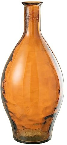 J-Line Vase Haut Verre Brun