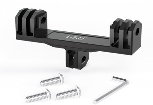 HSU Aluminium-Doppeladapter für GoPro Hero 13/12/11/10/9/8/7/6/5/4 DJI Osmo Action Akaso Campark und andere Action-Kameras