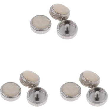 3 Set 3 Stück Legierung Bariton Trompete Ventil Finger Knöpfe Set Messing Wind Instrumental