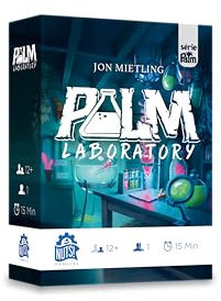 Blackrock Games Palm Laboratory – Gesellschaftsspiel für 1 Spieler – Spiel ab 12 Jahren – Solo-Spiel – Reisespiel – einfach und schnell – Karten, Schwarz