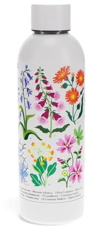 Rex London Stainless steel bottle 500ml - Wild flowers