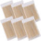 600 Stück Wattestäbchen Spitz 10 cm Wattestäbchenspender Kleine Wattestäbchen Holz Wattestäbchen Cotton Buds Holzgriff für Tattoo Beauty Make-up Augenbrauen Nägel Lippenstift