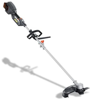 FUXTEC Desbrozadora a Batería 2x20V FX-E2MS Solo - Ancho de Corte 25,5-35cm, Cuchilla y Hilo, 10kg, hasta 6000 rpm sin Baterías ni Cargador.
