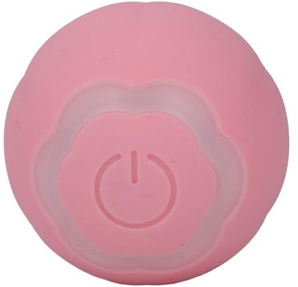 Bewinner Katzenspielzeug Selbstbeschäftigung - Interaktives Katzenspielzeug Elektrisch, Auto 360° selbstdrehende wiederaufladbare Katzenball mit LED Leuchten für Katzen Zubehör