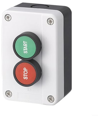 Drucktastenschalter, wetterfester Tastenschalter, Momentanschalter, 1-3-Tasten-Steuerbox, für Türöffner, Toröffnung, Innen- und Außen(B)