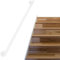 Lanmmraifc Corrimano per Scale in Ferro battuto da Parete, corrimano in Ferro zincato Bianco per Scale, gradini Interni ed Esterni, Maniglia di Sicurezza Antiscivolo per corrimano delle Scale(60cm)