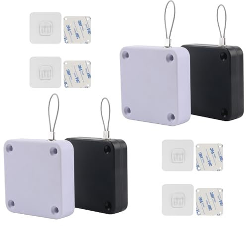 PMELCXD Chiudiporta Automatico e Molle - Chiudi Porta Multifunzionale - Chiusori porta senza fori per Porte Interne - Molla per Porta e Chiudiporta a Molla - Chiudi Porta Automatico